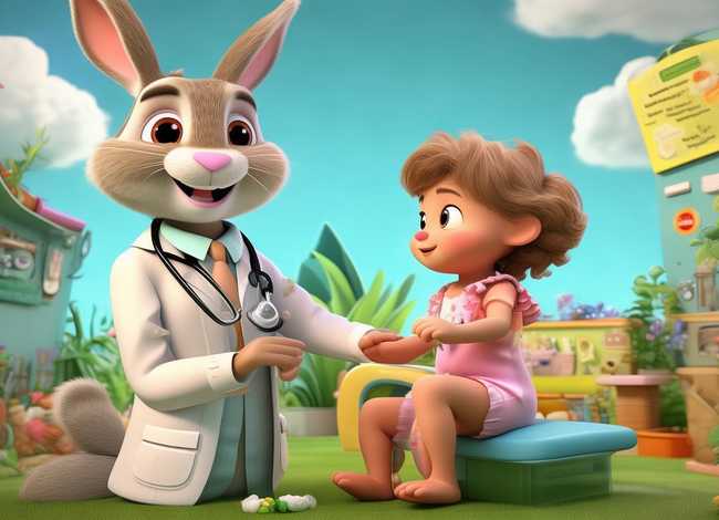 兔子医生幼儿故事，兔子医生的故事