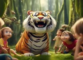 老虎拔牙幼儿故事；老虎拔牙幼儿故事表演