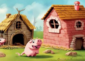 儿童故事三只小猪故事简介；三只小猪的故事幼儿