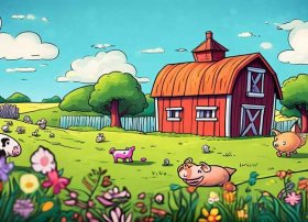 农场的绘本故事；农场的绘本故事英语