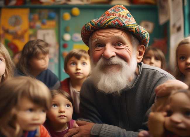 老爷爷的帽子故事教案 老爷爷的帽子故事教案中班