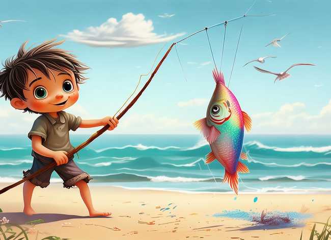 渔童儿童故事书 儿童电影渔童 渔童儿童故事书 儿童电影渔童