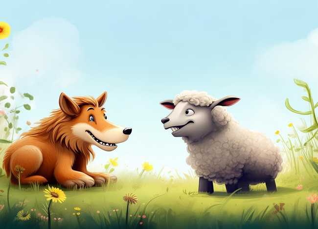 狼和羊的故事绘本、狼和羊的故事绘本英语版 狼和羊的故事绘本、狼和羊的故事绘本英语版