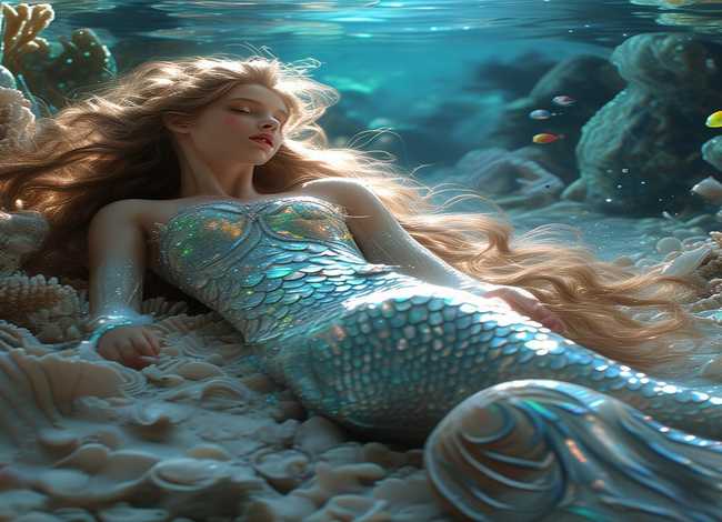 美人鱼公主的故事，美人鱼公主的故事 睡前故事
