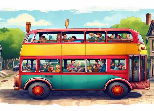 公交车故事书，公交车故事
