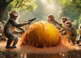 猴子吃西瓜的故事原文 - 猴子吃西瓜的故事原文完整版