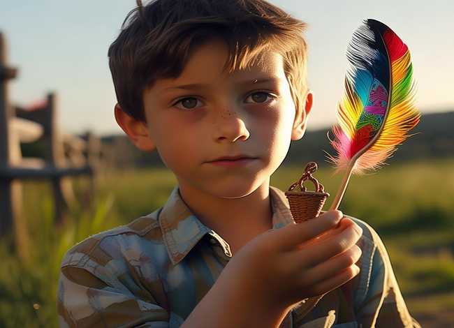 鸡毛信儿童故事简短 - 故事《鸡毛信》