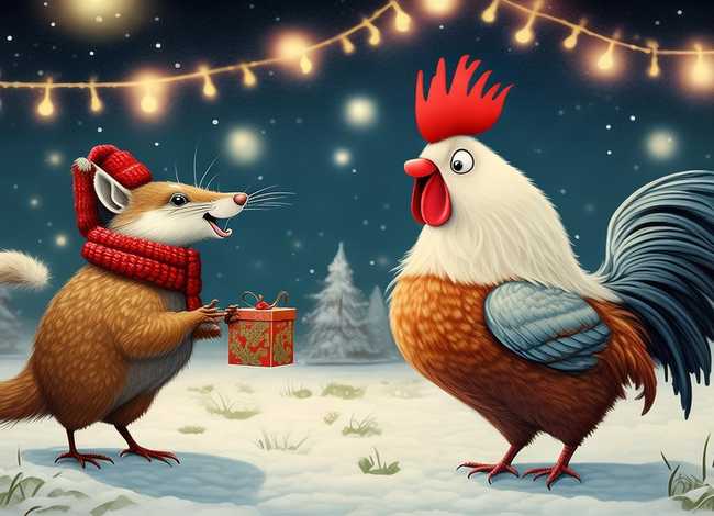 黄鼠狼给鸡拜年儿童故事 小儿故事黄鼠狼给鸡拜年