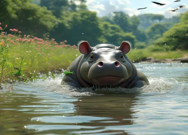 小河马过河的故事 小河马过河的故事原文