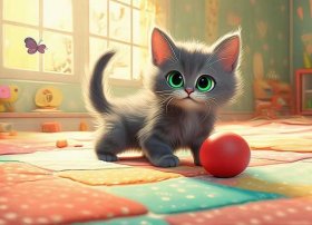 儿童故事淘气猫；幼儿故事淘气的小猫