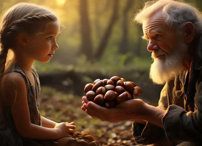 关于板栗的故事100字、关于板栗的故事100字怎么写