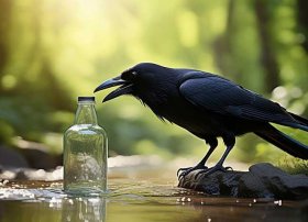 乌鸦喝水故事视频儿童故事、少儿故事乌鸦喝水视频