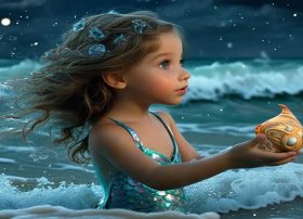 海的女儿童话故事原文简短；海的女儿童话故事文字简短