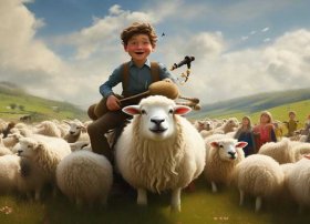 放羊骗人的故事（放羊人的故事短句）