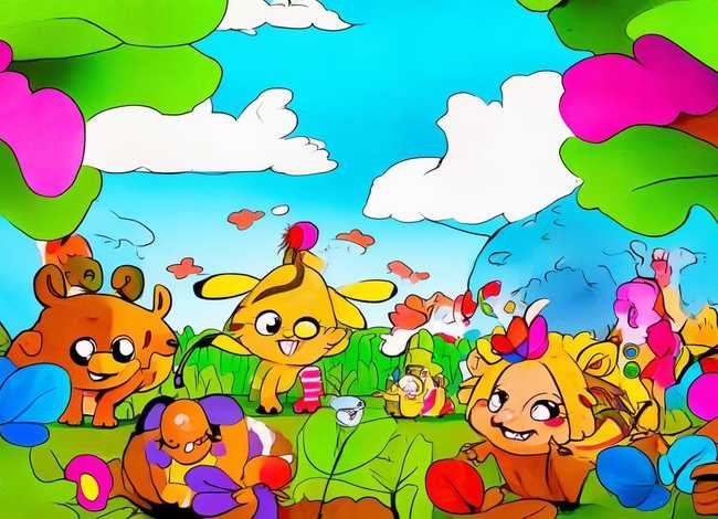 幼儿故事连环画图片6张（幼儿故事连环画图片6张图）