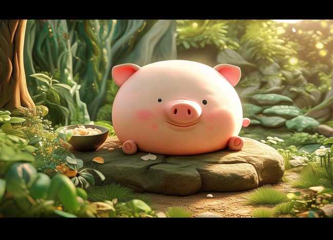 小猪唏哩呼噜绘本故事、小猪唏哩呼噜绘本故事图片