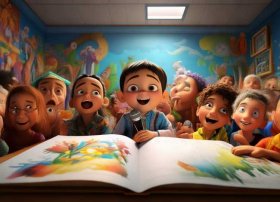 儿童节故事演讲表演 - 小儿故事演讲