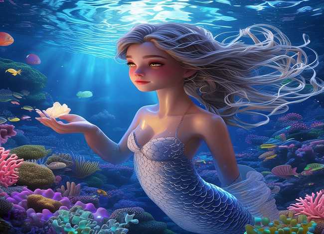 美人鱼故事大全童话故事，美人鱼短故事大全