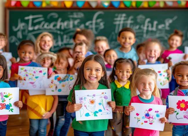 二年级儿童画大全图片教师节简单(二年级儿童画画大全简单) 二年级儿童画大全图片教师节简单(二年级儿童画画大全简单)