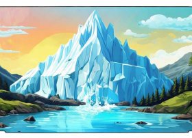 冰川绘本（冰川融化绘本）