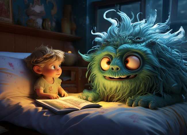 听儿童睡前怪物故事大全集（怪物的故事睡前故事大全）