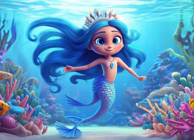 儿童美人鱼故事6-12岁 美人鱼少儿故事