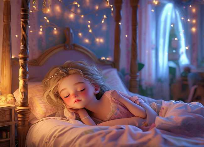 睡美人儿童故事睡前故事，睡美人幼儿睡前故事