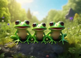 青蛙三兄弟绘本故事（绘本故事相亲相爱的青蛙三兄弟）