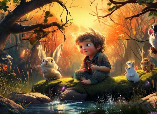 儿童画故事300字左右 - 童话故事300字左右
