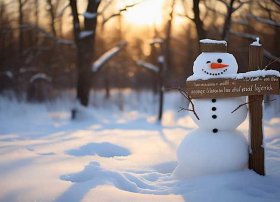 和雪人有关的故事；和雪人有关的故事简短