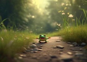 儿童故事青蛙找妈妈，儿童睡前故事青蛙找妈妈