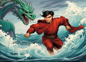 哪吒闹海的故事绘本；哪吒闹海的故事绘本内容