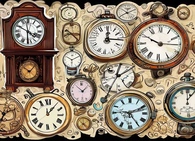 关于钟表的手抄报 关于钟表的手抄报内容