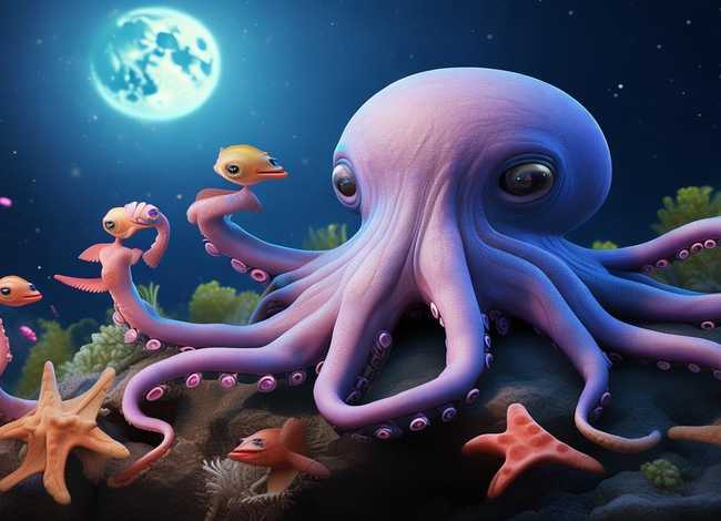八爪鱼的故事，八爪鱼的故事睡前故事