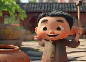 儿童故事司马光砸缸的视频手语版 司马光砸缸儿歌视频故事视频