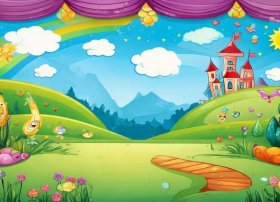 儿童话剧背景（儿童话剧背景板）