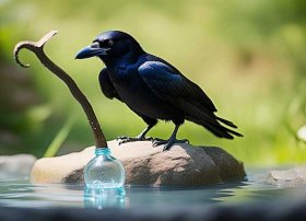 乌鸦喝水故事故事；乌鸦喝水故事故事简介