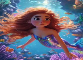 美人鱼的故事儿童动画片 - 美人鱼的故事 动画片