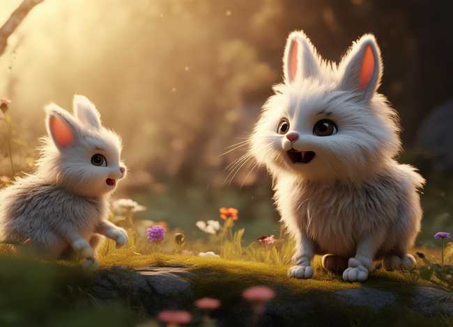 小白兔的故事和大灰狼的故事（小白兔的故事和大灰狼的故事幼儿园）