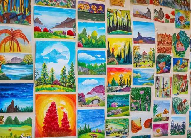 儿童环保绘画作品，儿童环保绘画作品图片大全