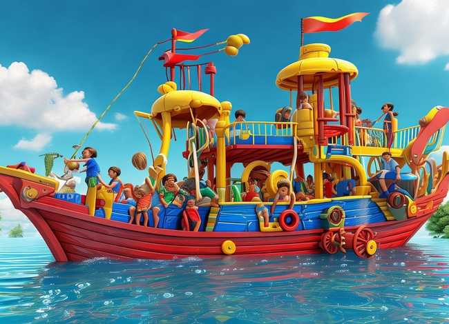 儿童海盗船 儿童海盗船游乐设备