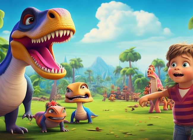 恐龙故事视频儿童动画、恐龙故事表演视频大全