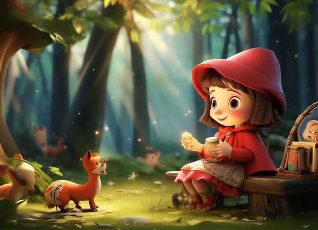 儿童故事小红帽在线听连续播放；少儿故事小红帽在线听免费