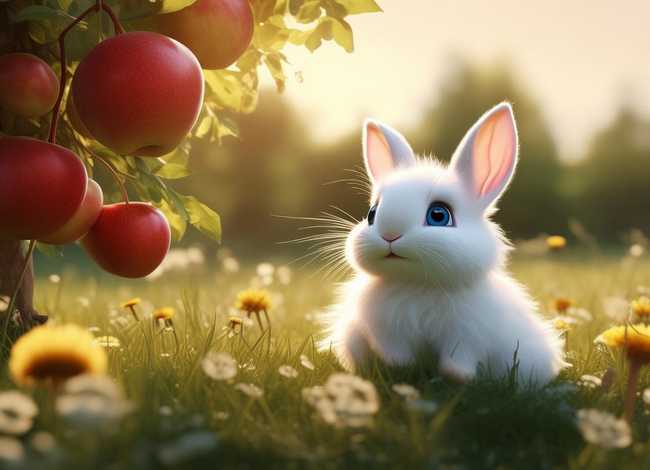小白兔的儿童故事短文 - 小白兔的故事原文