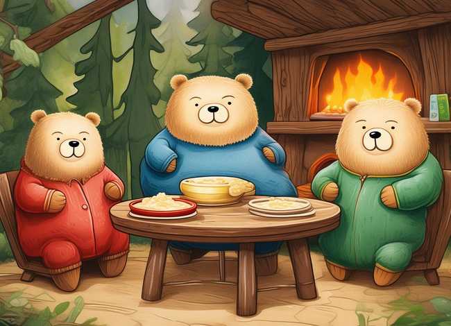 三只熊故事绘本 - 三只熊故事绘本教案