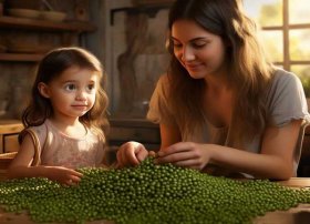 儿童故事妈妈买绿豆 - 妈妈买绿豆故事简介