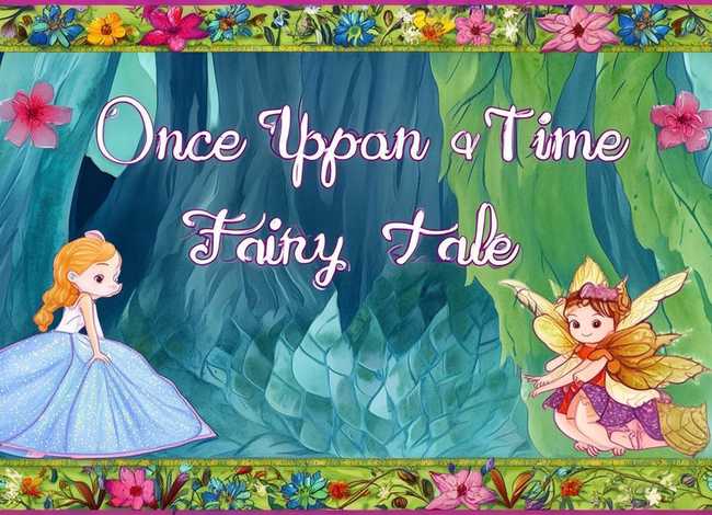 童话故事英语手抄报；童话主题的英语手抄报