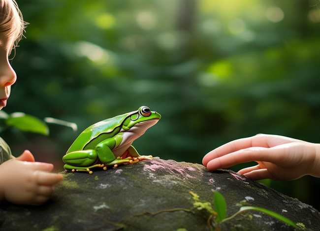 孩子和青蛙的故事（孩子和青蛙的故事告诉我们什么）