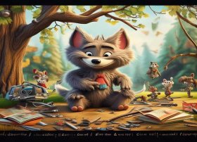 一只笨狼的故事告诉我们什么道理（一只笨狼的故事告诉我们什么道理和启示）