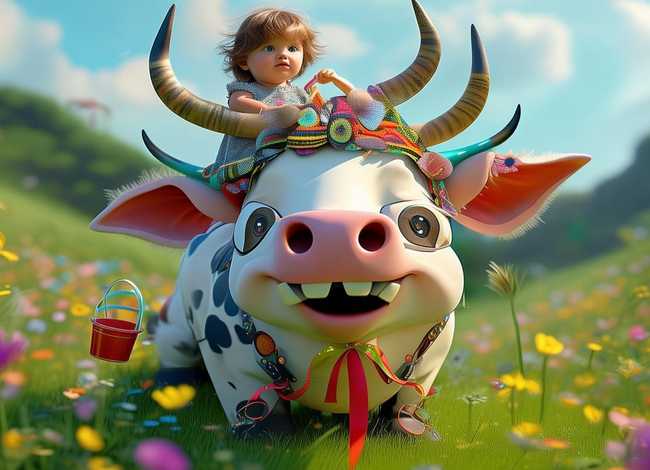 儿童版牛的故事 幼儿故事关于牛的故事